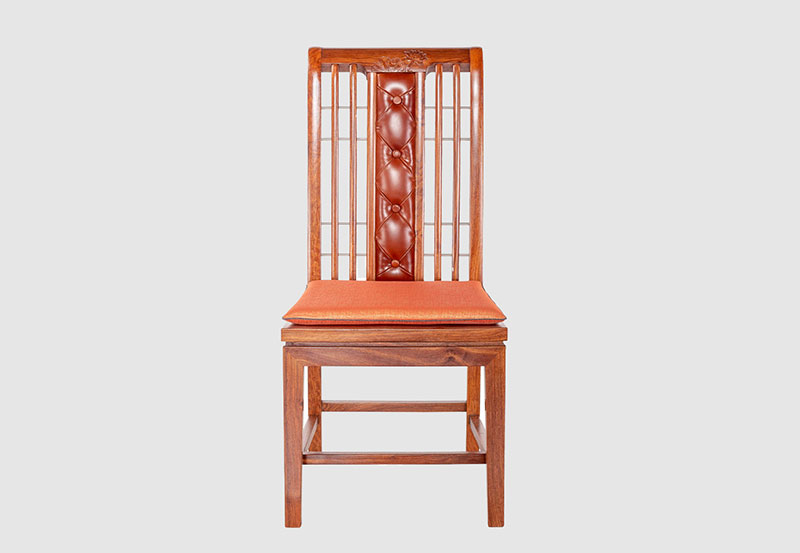 河北芙蓉榭中式实木餐椅效果图